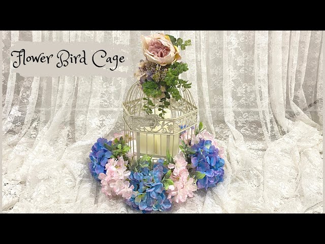 Cage or not cage, that is the question How to make a floral arrangement  in a cage. 