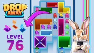 Drop Away Level 76 Solution Walkthrough Net Worth