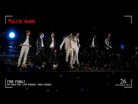 261019 Best Of Me (방탄소년단) BTS WORLD TOUR 'LOVE YOURSELF: SPEAK YOURSELF' [THE FINAL]