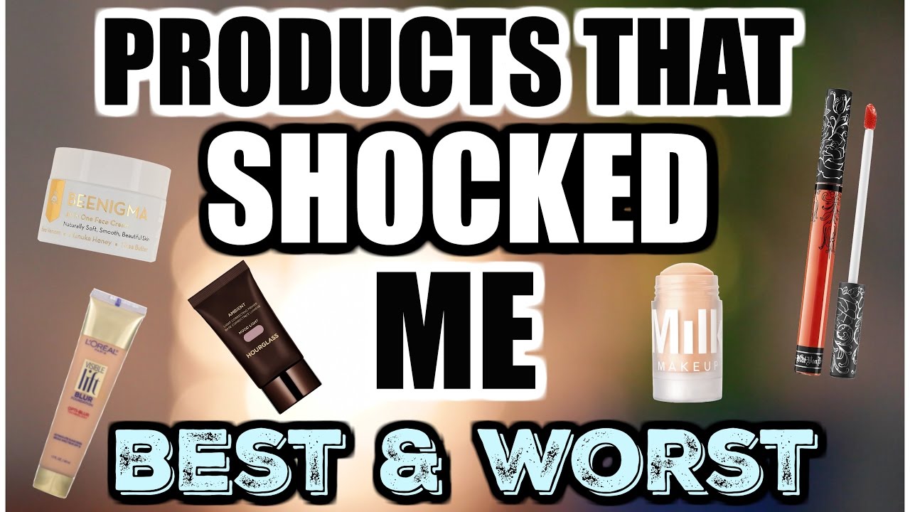 Products That SHOCKED Me | BEST & WORST 2017