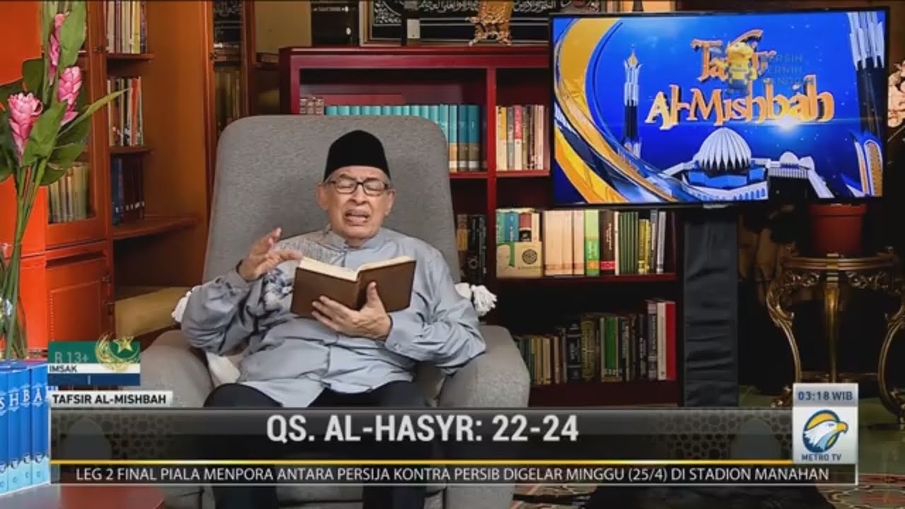 Tafsir Al Mishbah : QS. AL- Hasyr: 22-24