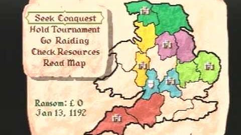 Defender of the Crown II for the Commodore Amiga CDTV/CD32 (Part 1/2)