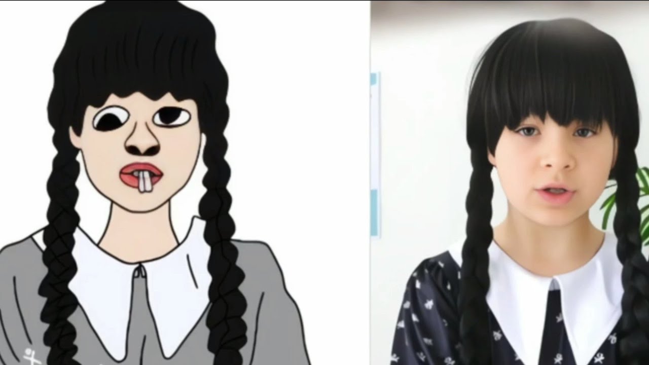 Diana Wednesday and School Friendship Funny Story Drawing Meme