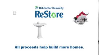 ReStore- Don't throw away-Donate! Shop. Donate. Build