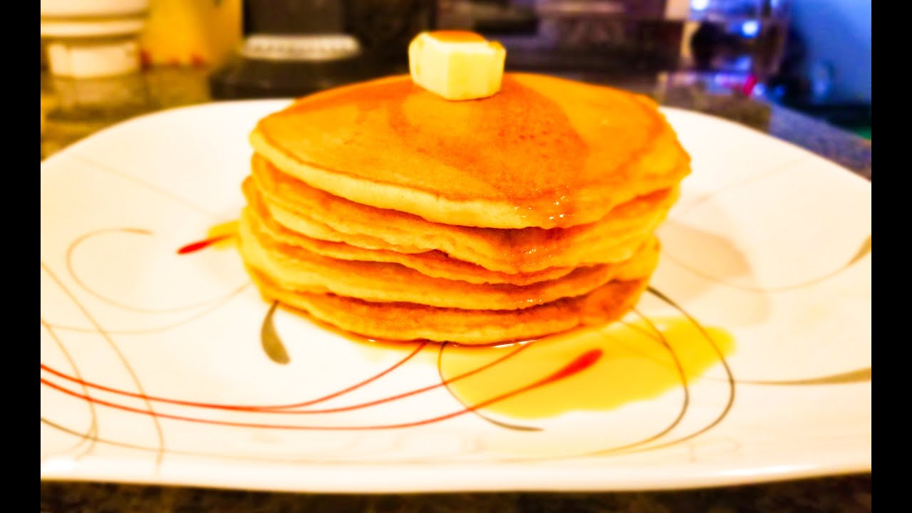 Easy Fluffy Wheat Pancake in Tamil with English Subtitle | எளிதாக