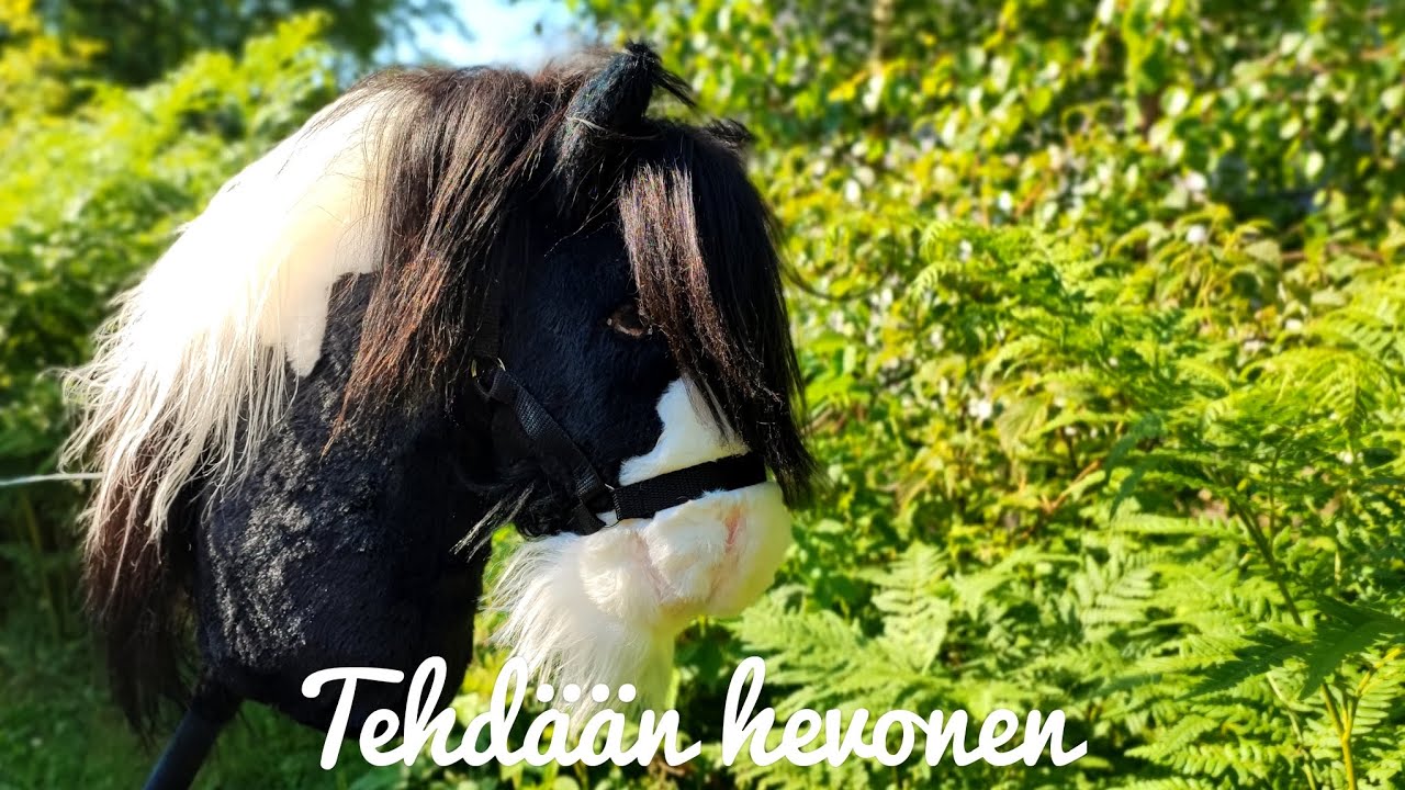 Tehdään keppihevonen valmiilla ohjeilla 🪡🤩