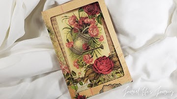 DIY Framed Pocket Embellishment for Junk Mail Folio