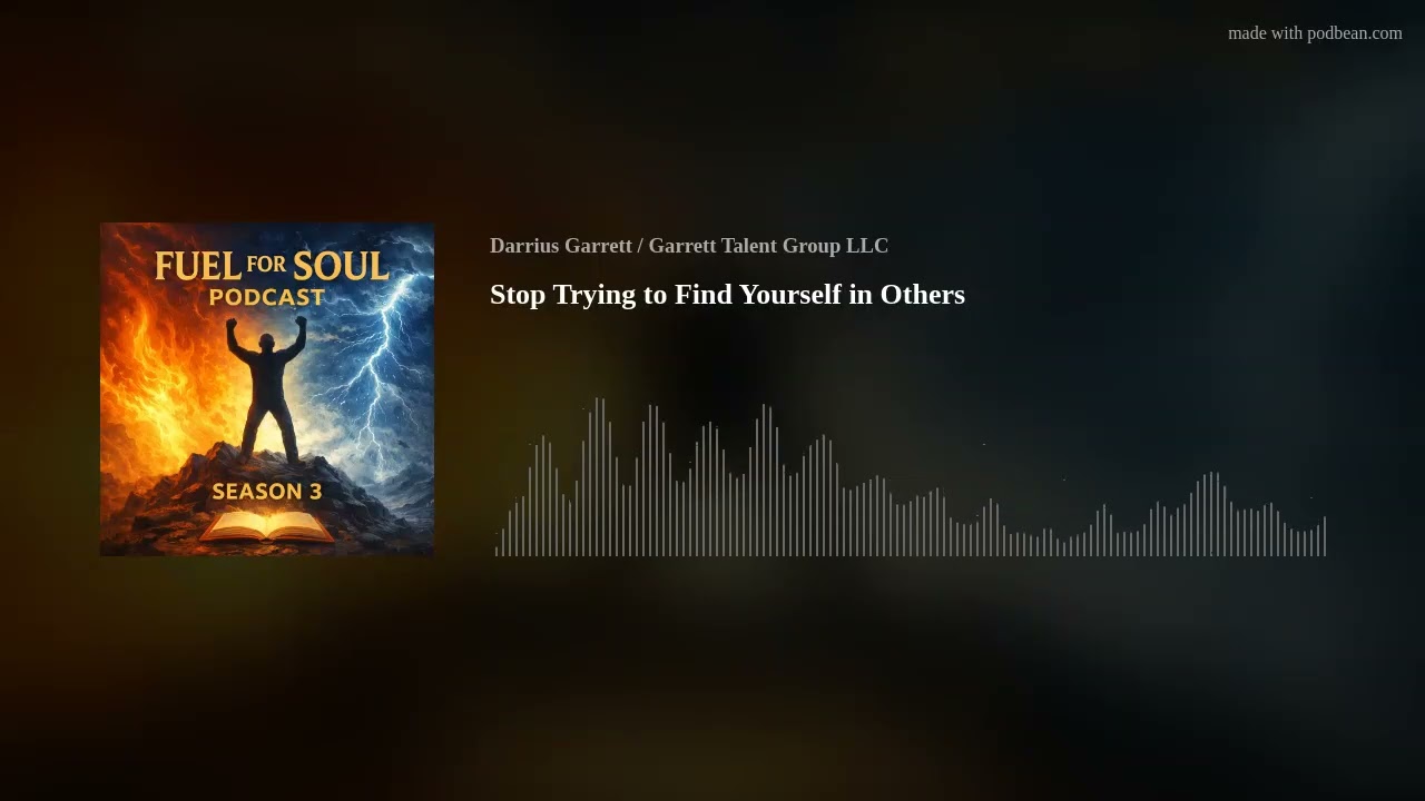 Stop Trying to Find Yourself in Others