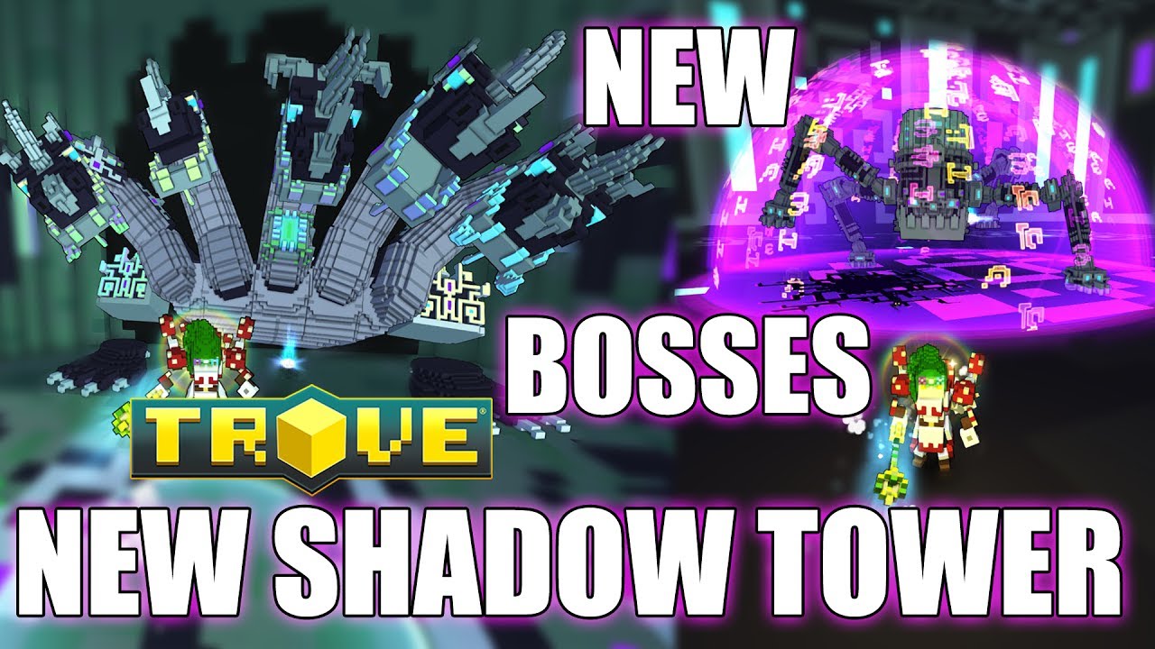 NEW SHADOW TOWER BOSSES, MONSTERS, CHANGES – Let’s Play Trove PTS #33
