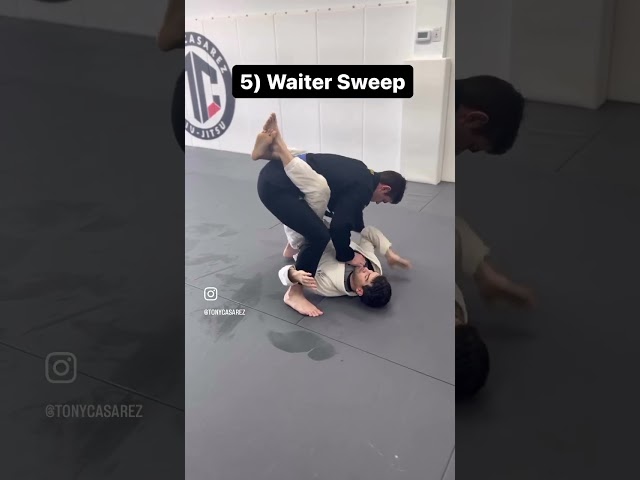 Top 10 BJJ Sweeps Every Beginner Should Know #jiujitsu #martialarts #mma