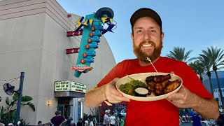 Eating in a Drive-In Movie Theater Themed Restaurant | Sci-Fi Dine-In Review