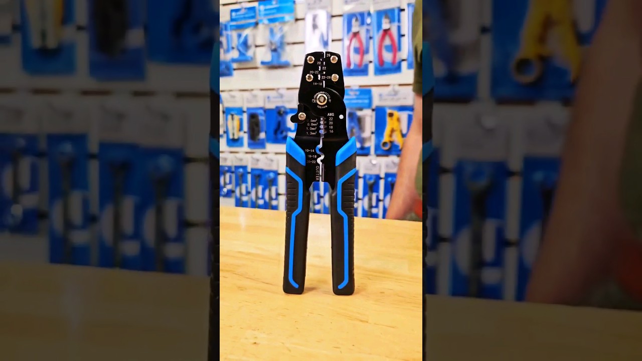 This versatile Electrical Lug & Terminal Crimper is perfect for handling a wide range of tasks