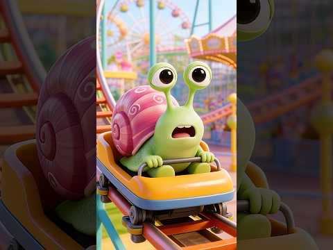 🐌 SLIPPERY SNAIL and 🐻 Bear! Amusement Park 🎡 Funny Animation | Cartoon