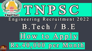 TNPSC AE Notification 2022 || TNPSC CESE 2022 || Engineering Service 2022