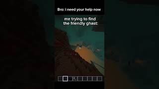 it's impossibile to find😭 #friendlyghast #minecraft #fy #gaming #minecraftmemes #minecraftshorts