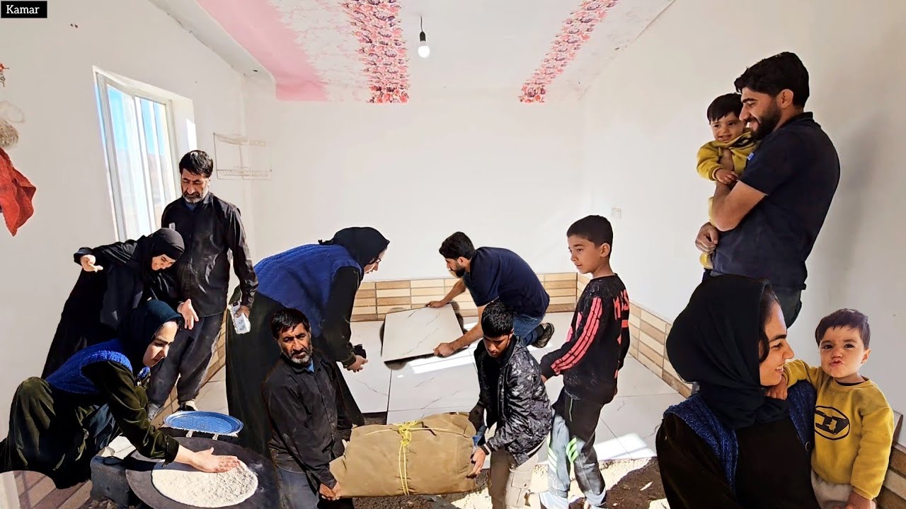 Nomadic life in an amazing project: The extraordinary efforts and collaboration of the Kamar family