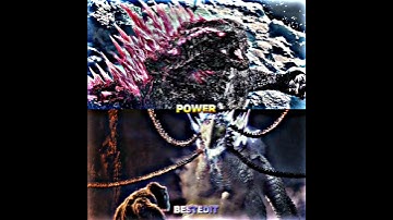 Evolved Godzilla vs Shimo #godzilla #shorts #shortsfeed