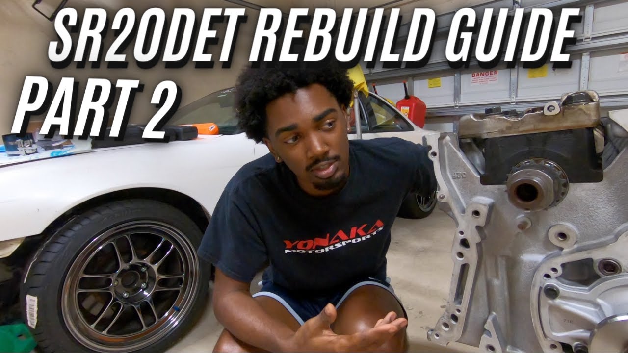 Oil Pans, Timing Chain, Front Cover SR20DET Rebuild Guide Part 2