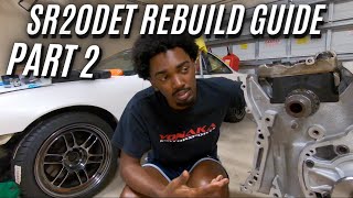 Oil Pans, Timing Chain, Front Cover - SR20DET Rebuild Guide - Part 2 (READ BELOW FIRST)