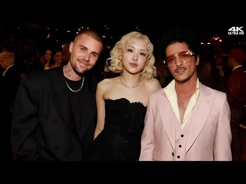 GRAMMY 2026 AFTER PARTY SHOCKER Rosé BLACKPINK Bruno Mars Seen At Justin Bieber S Event 