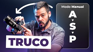 TRUCO MAESTRO ⚡️para Trabajar en Modo MANUAL dentro de los modos A, S y P