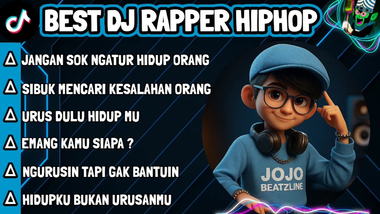 🎧BEST DJ RAPPER HIPHOP | JANGAN SOK NGATUR HIDUP ORANG || FULL SINDIRAN PEDAS TERBARU 2025 