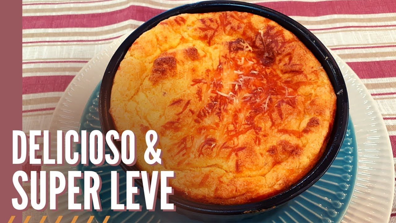 Como fazer suflê de cenoura fácil | #sufledecenoura