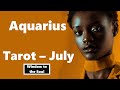 AQUARIUS ♒️ Someone is Manifesting You * July Tarot