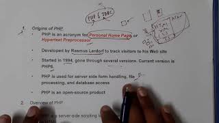 5.1 Introduction to PHP part 1