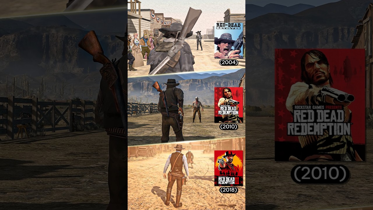 Best Red Dead Duels? Revolver vs RDR1 vs RDR2 Showdown