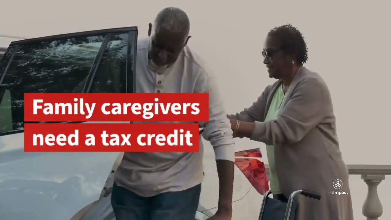 AARP's ad for family caregivers tax credit