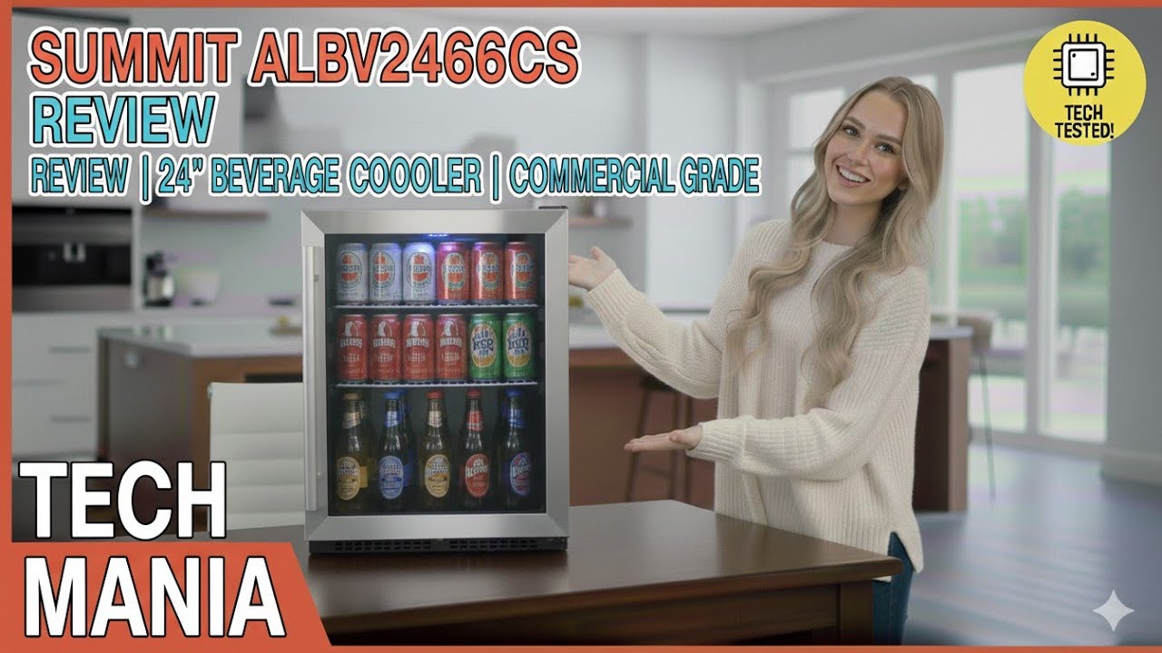 Summit ALBV2466CSS Review | 24" Beverage Cooler | Commercial Grade | Tech Mania