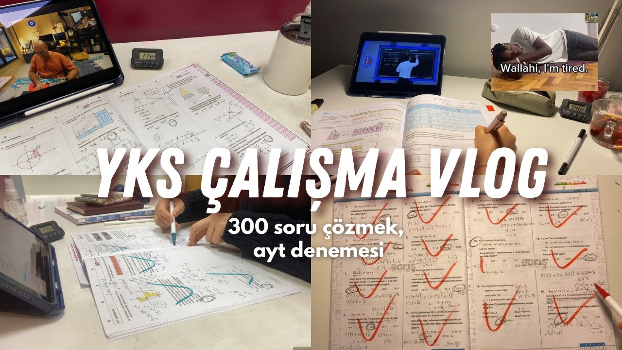 ünide +7 saat yks çalışmak, eyüp b ayt mat, ayt deneme #yks2026
