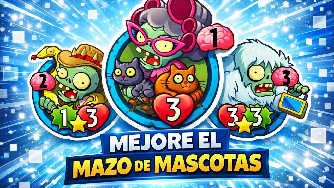 MEJORÉ EL MAZO DE MASCOTAS 😱 | Plantas Vs Zombies Heroes 