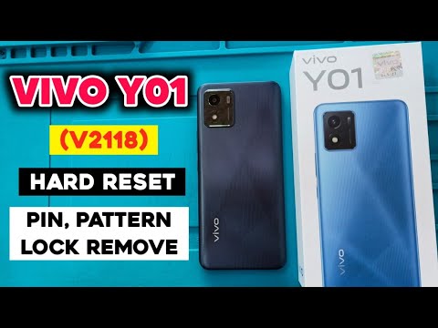Vivo Y01 (V2118) Hard Reset | Vivo Y01 Pattern, Pin Lock Remove Easy