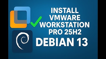 How I Installed Debian 13 on VMware 25H2 — FULL Beginner Guide!