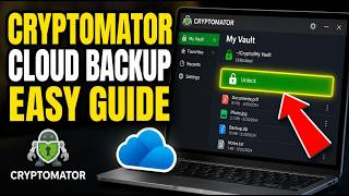 How to backup encrypted backups with Cryptomator cloud storage - Easy Tutorial