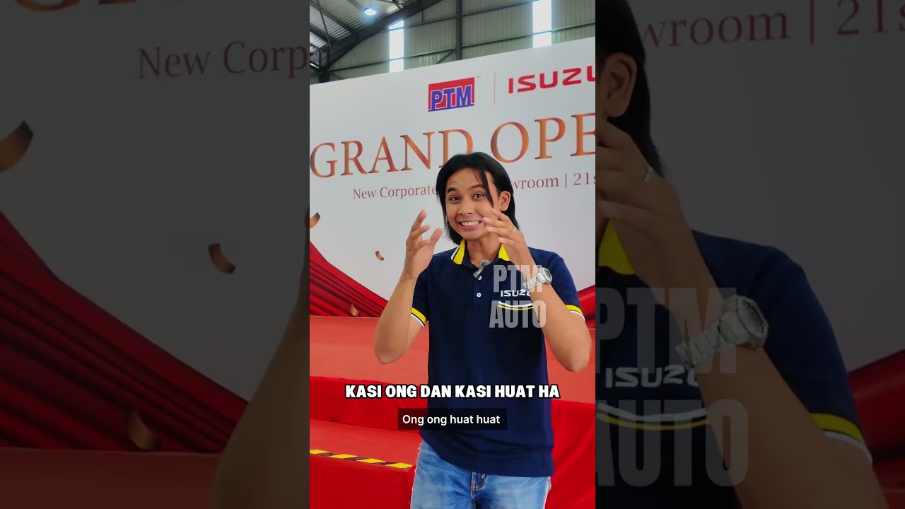 🎉 Grand Opening of PTM Isuzu Puncak Alam 🚛 | Lion Dance & Ribbon Cutting
