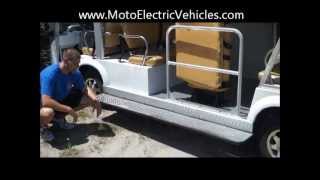 Running Boards for Electric Shuttles | From Moto Electric Vehicles
