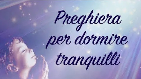 Per cosa bisogna pregare?