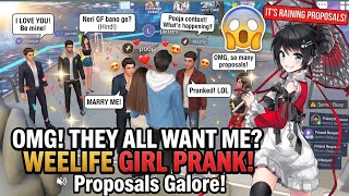 WeeLife Prank""Game में लड़की बन गया | MERI GF BANO GE?" ❤️  THE MOST WANTED GIRL IN WEELIFE? 👸 screenshot 5