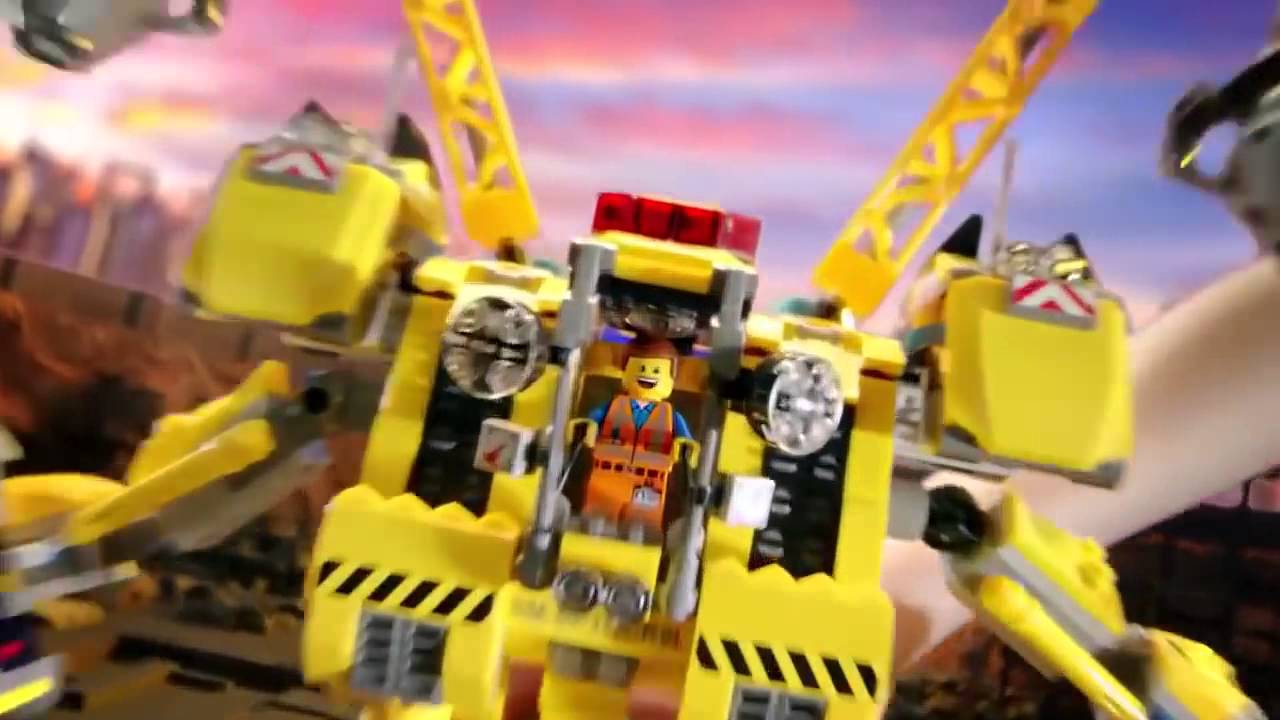 The Lego Movie   Emmets Construct o Mech 70814 & Bennys Spaceship 70816