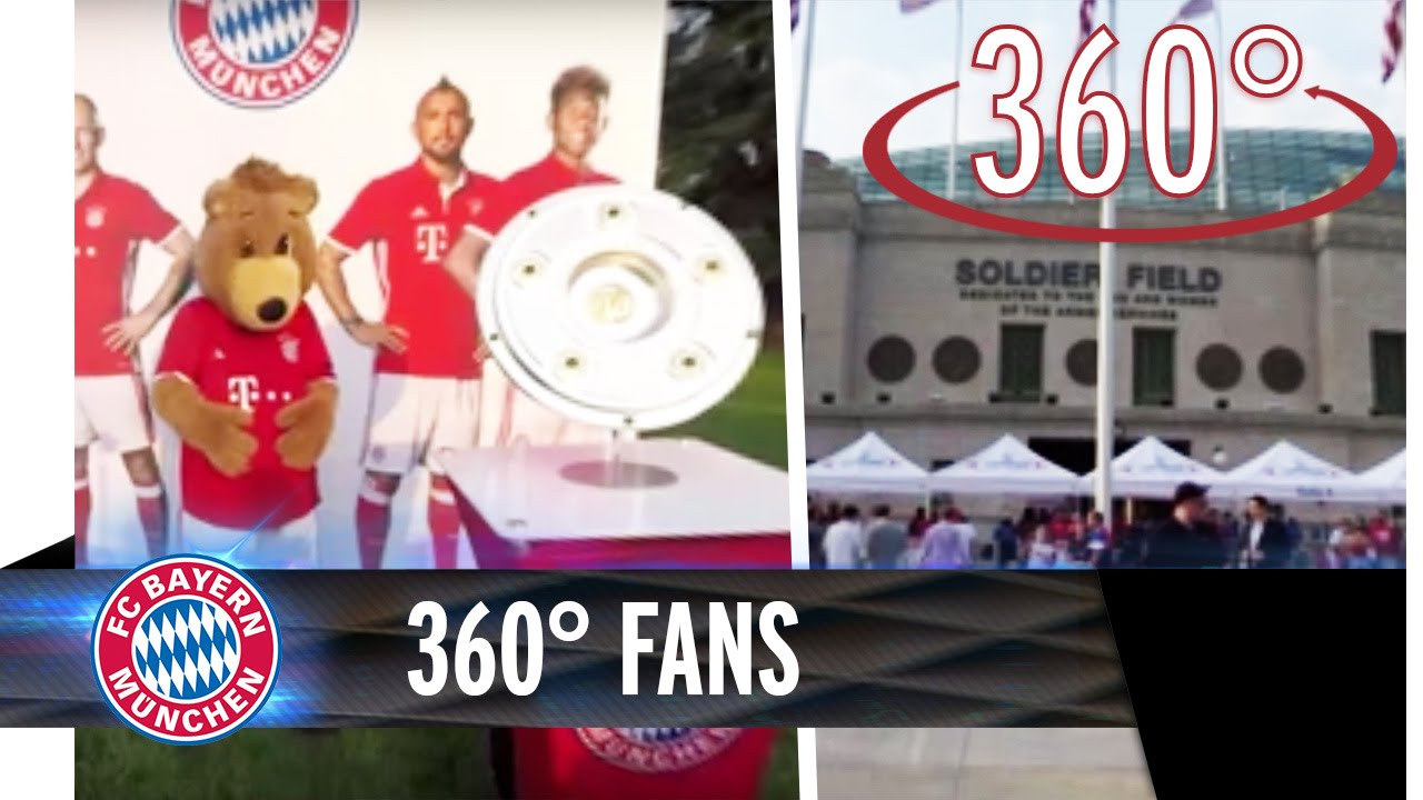 360° FC Bayern Fans | FC Bayern - AC Mailand | 