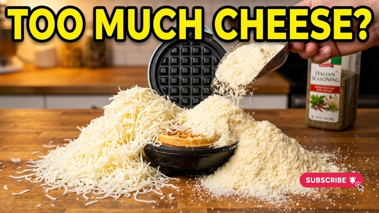 STOP Making Boring Chaffles! You’re Missing Out On This Parmesan Secret 🧀🔥#chafflerecipe @ByDash