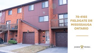 Welcome To 78-4165 Fieldgate Drive Mississauga, Ontario