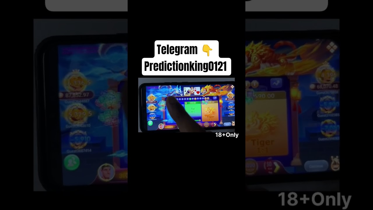 Dragon Vs Tiger Winning trick 🤑  | Daily live prediction on Telegram channel 