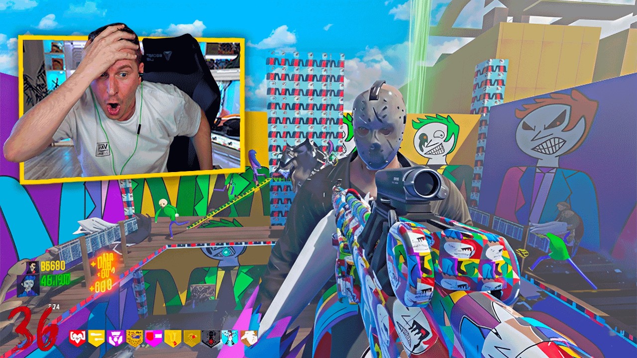 EL MAPA MAS LOCO Y DEMENTE DE ZOMBIES