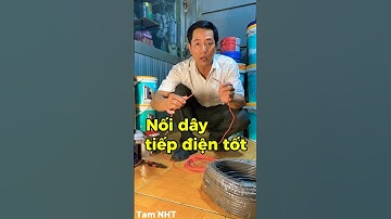 Nối dây điện chắc chắn và tiếp điện tốt, #chiasekinhnghiem #antoandien #Shorts
