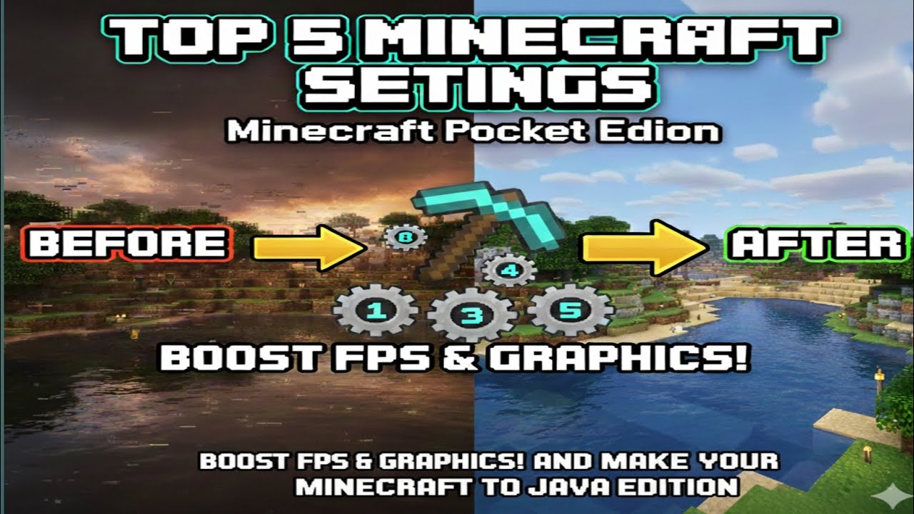 How to Make MCPE Look Like Java! (Zero Lag) | Fluxy Playz |