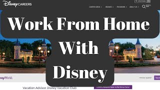Disney Work From Home jobs | Remote jobs | Online jobs